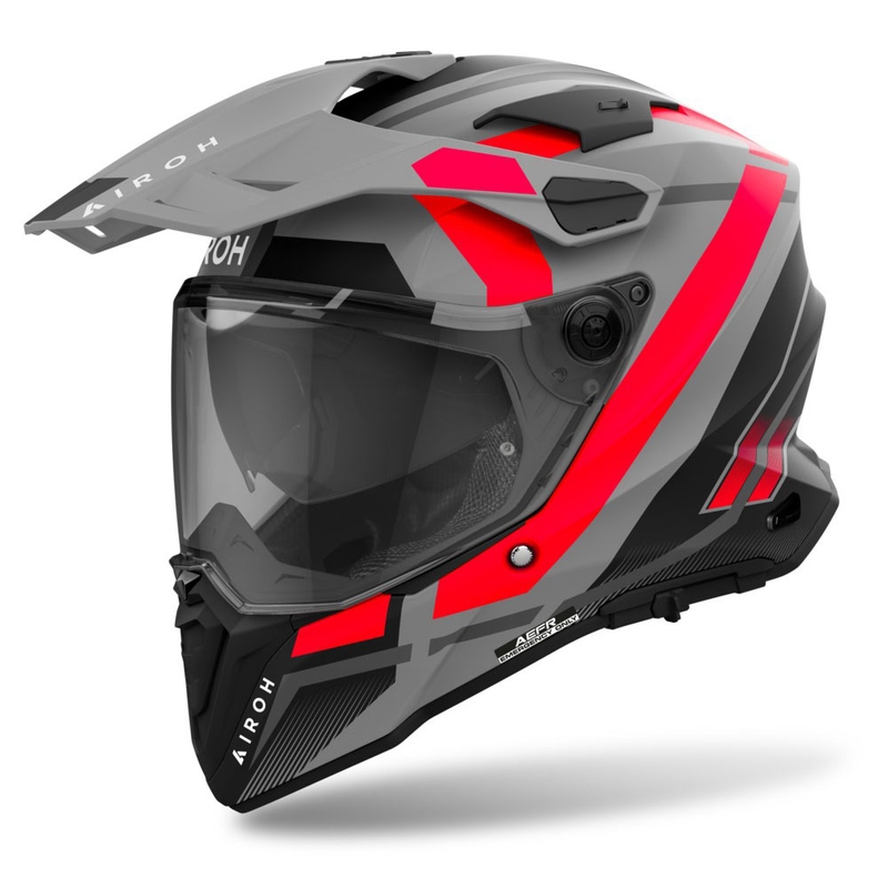 Casco de enduro Airoh Commander 2 Mavick naranja mate