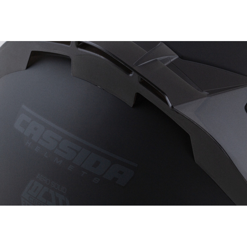 Casco de moto Cassida Aero integral negro-gris mate