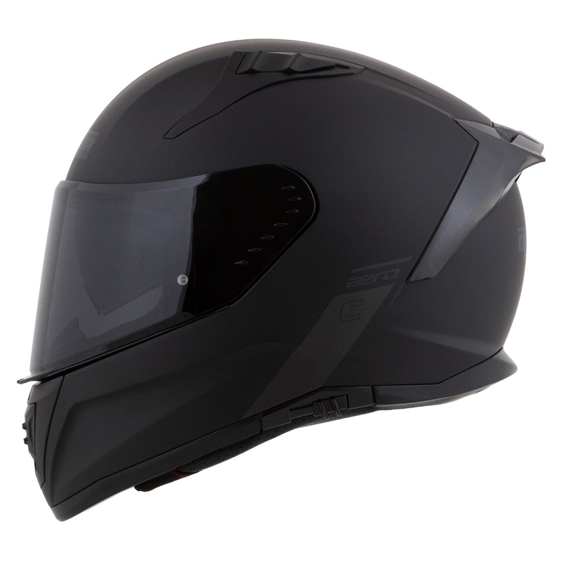 Casco de moto Cassida Aero integral negro-gris mate