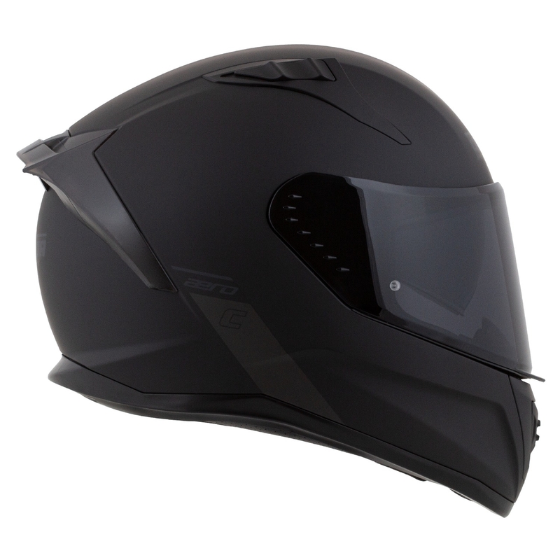 Casco de moto Cassida Aero integral negro-gris mate