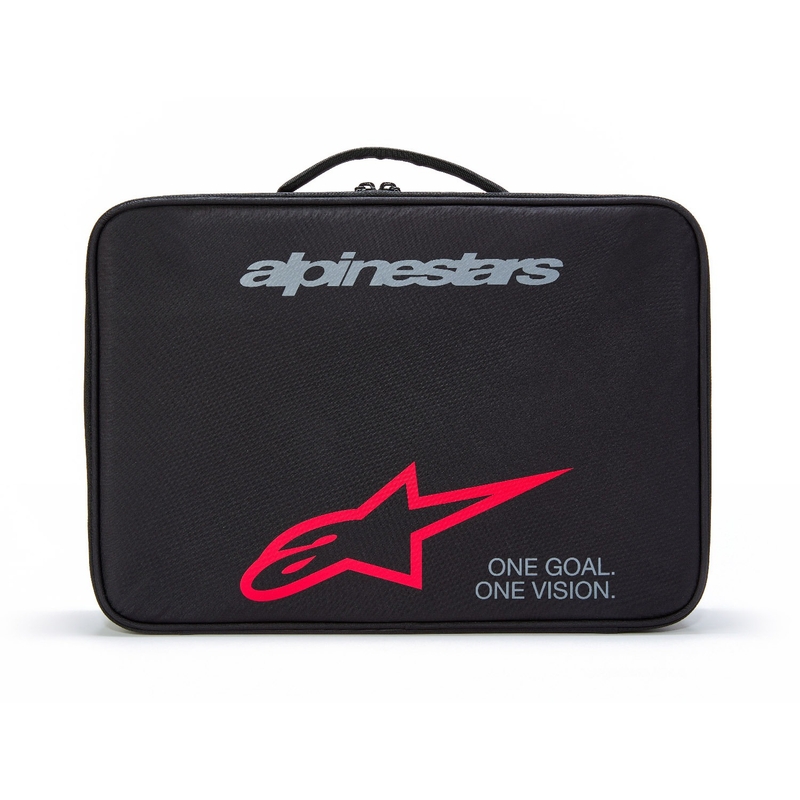 Funda para gafas Alpinestars Supertech Vision negra y roja