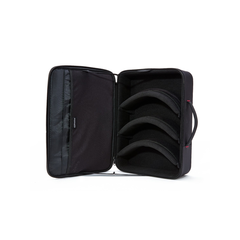 Funda para gafas Alpinestars Supertech Vision negra y roja