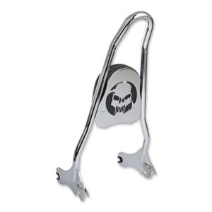 Sujeción del pasajero para Harley Sport Glide y Low Rider 2018 y posteriores cromada con cojín