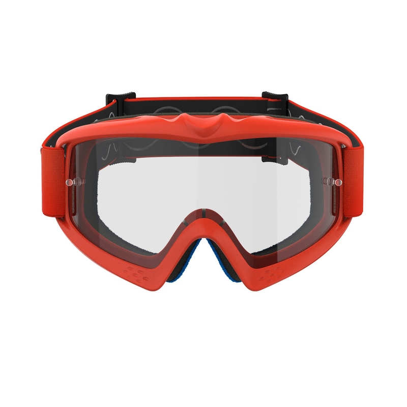 Alpinestars Vision Youth Corp gafas de motocross para niños naranja con lente transparente