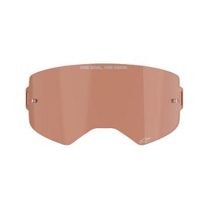 Plexi para gafas Alpinestars Supertech naranja-marrón-afterburn
