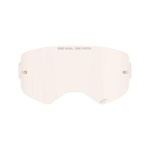 Plexi para gafas Alpinestars Supertech light naranja-marrón-afterburn