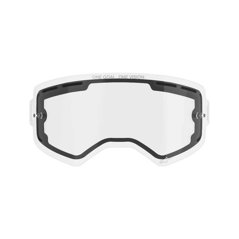 Plexiglás para Alpinestars Supertech doble antivaho transparente