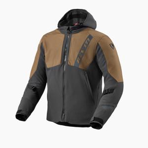 Chaqueta de moto Revit Potential GTX marrón-gris
