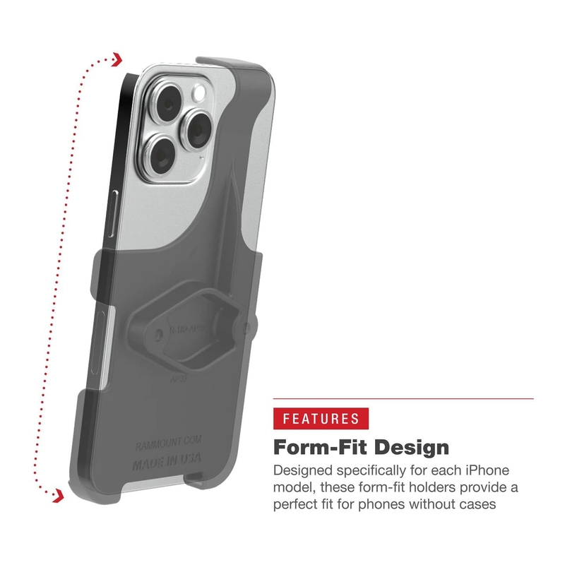 Soportes RAM para Apple iPhone 13/13 Pro/14/14 Pro/15