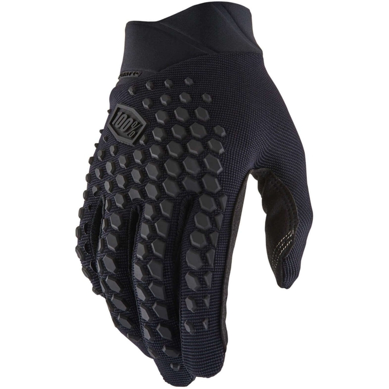 Guantes de motocross 100% Geomatic negro