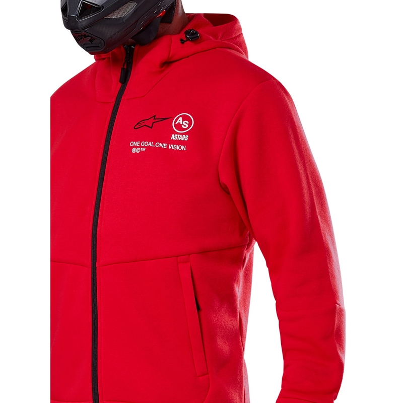 Forro polar Alpinestars Racer MX rojo