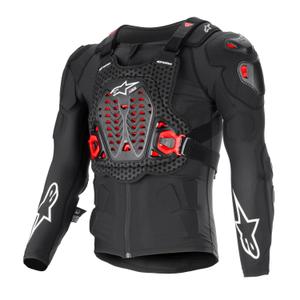 Protector corporal Alpinestars Bionic XTR Plasma negro-rojo-blanco