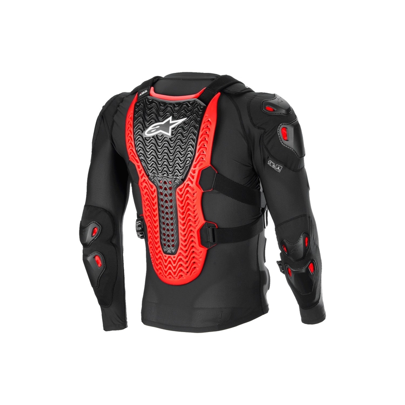 Protector corporal Alpinestars Bionic XTR Plasma negro-rojo-blanco