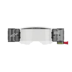 Juego de recambio Alpinestars Roll-off Wide Vision para gafas Vision 8/5/3 con pasadores para láminas arrancables plexi transparente