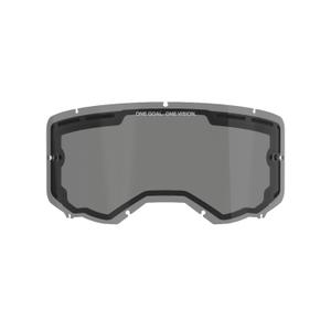 Plexiglás para gafas Alpinestars Vision 8/5/3 doble antivaho ahumado