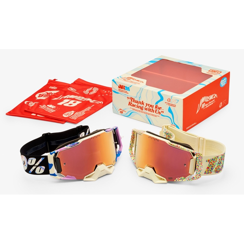 Juego de gafas de motocross 100% Armega 2 Le Donut 2 pcs