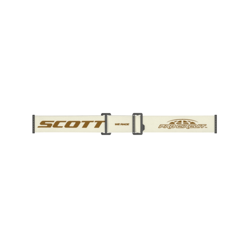 Gafas de motocross SCOTT Prospect PRO Circuit AMP beige-marrón con plexi dorado