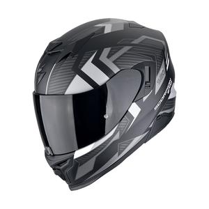 Casco integral de moto Scorpion EXO-520 EVO AIR SENSUS negro-plata mate