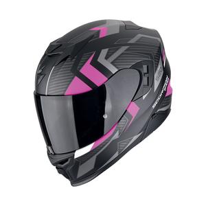 Casco integral de moto Scorpion EXO-520 EVO AIR SENSUS negro mate-rosa