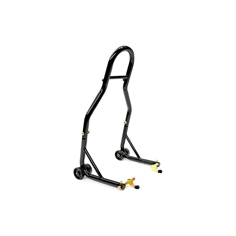 Soporte trasero de moto con horquillas para rodillos R-TECH