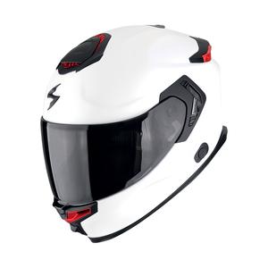 Casco integral de moto Scorpion EXO-GT SP Air SOLID blanco perla mate