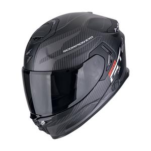 Casco integral de moto Scorpion EXO-GT SP AIR FLEX negro-plata mate