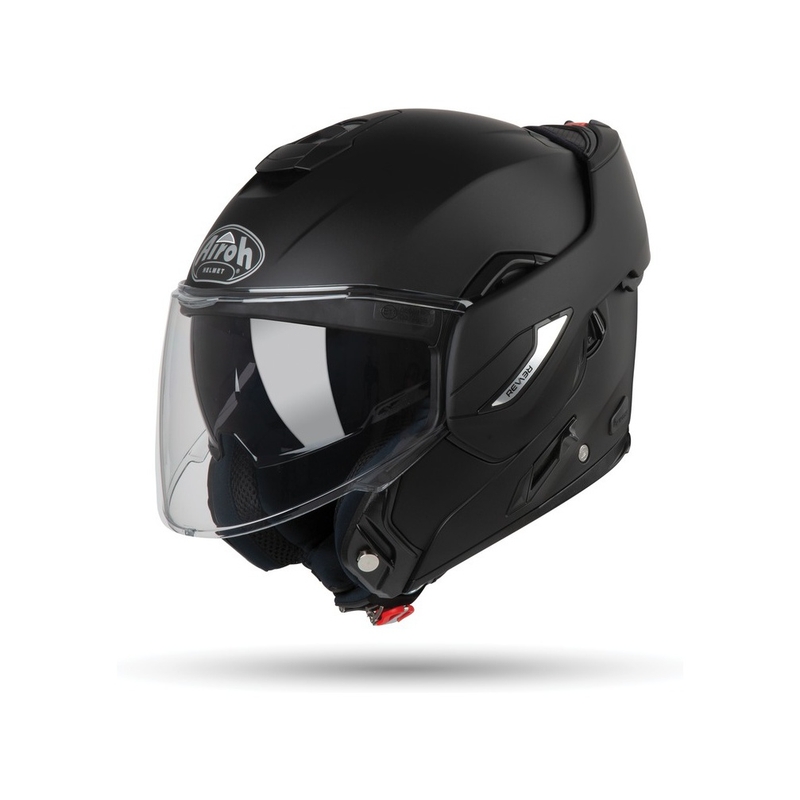 Casco Modular Moto Airoh REV 19 Color Negro Mate