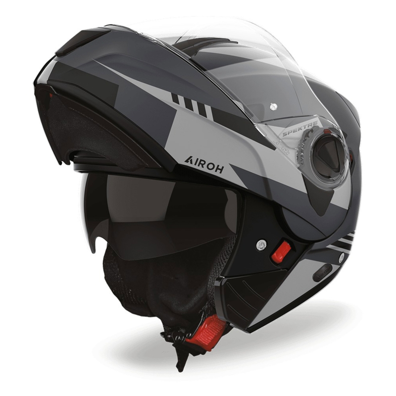 Casco de moto abatible Airoh SPECKTRE Clever antracita mate