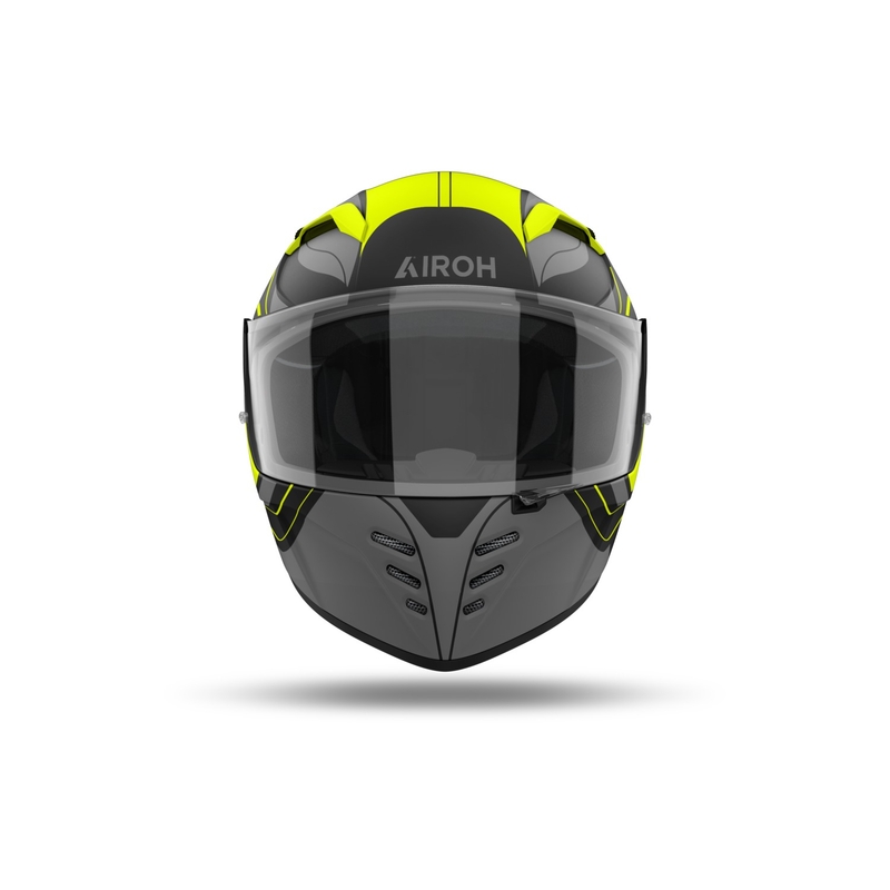Casco integral de moto Airoh CONNOR Dunk amarillo mate