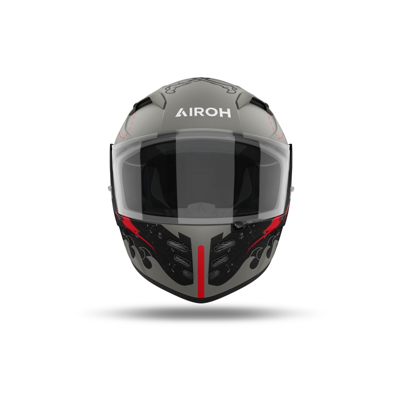 Casco integral de moto Airoh CONNOR Desperado naranja mate