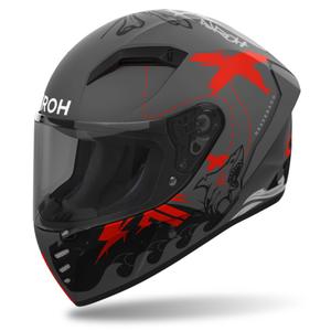 Casco integral de moto Airoh CONNOR Desperado naranja mate