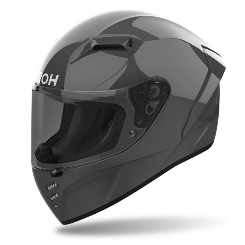Casco integral de moto Airoh CONNOR Color gris oscuro