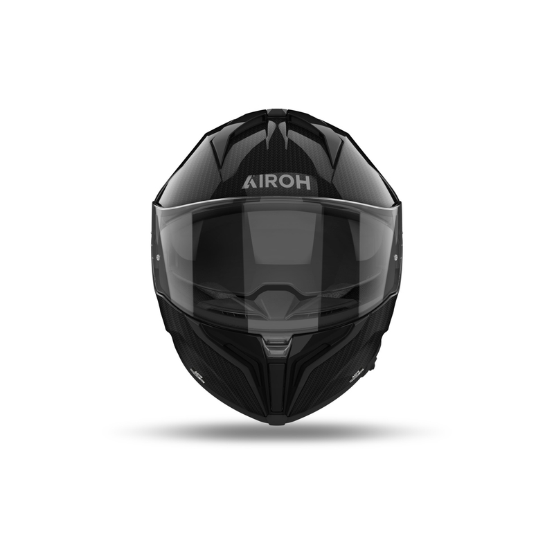 Casco integral de moto Airoh MATRYX Carbon negro