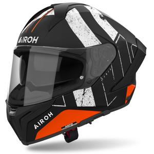 Casco integral de moto Airoh MATRYX Scope naranja mate