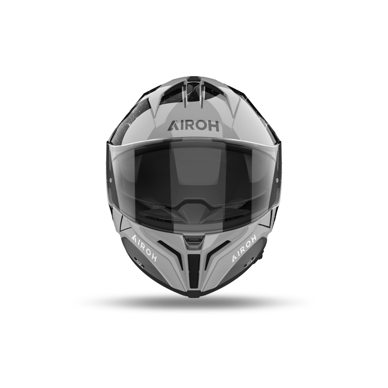 Casco integral de moto Airoh MATRYX Scope gris claro