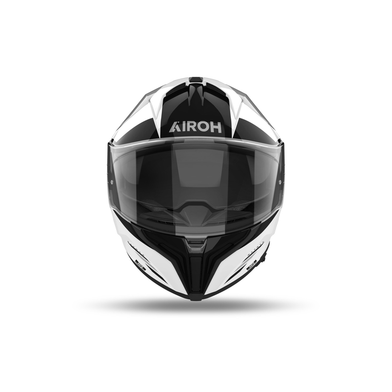 Casco integral de moto Airoh MATRYX Thron blanco