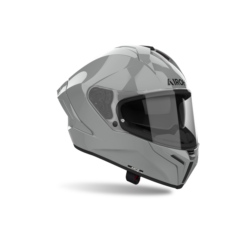 Casco integral de moto Airoh MATRYX Color gris claro