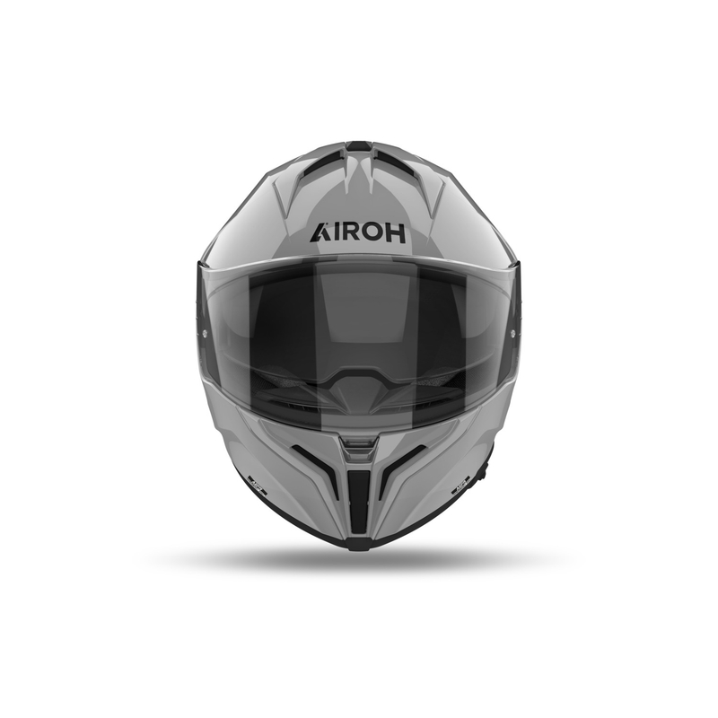 Casco integral de moto Airoh MATRYX Color gris claro