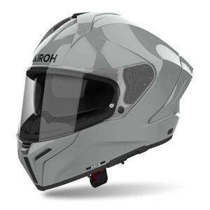 Casco integral de moto Airoh MATRYX Color gris claro