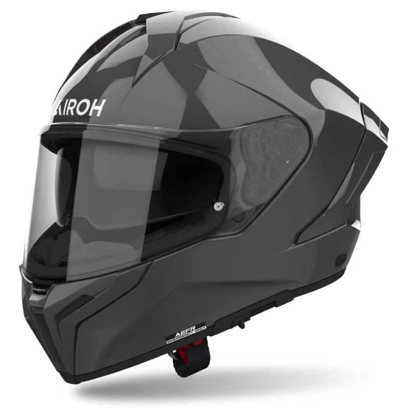 Casco integral de moto Airoh MATRYX Color gris oscuro