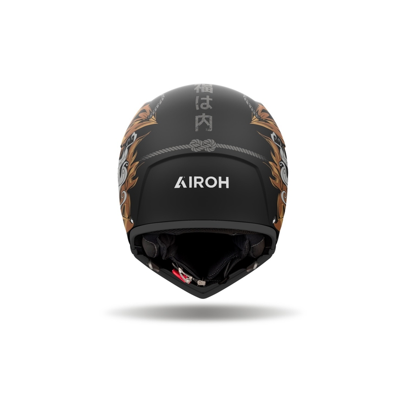 Casco de moto modular Airoh J110 Oni negro mate