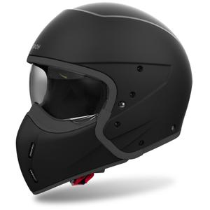 Casco Modular Moto Airoh J110 Color Negro Mate