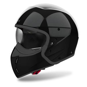 Casco Modular Moto Airoh J110 Color Negro Brillante