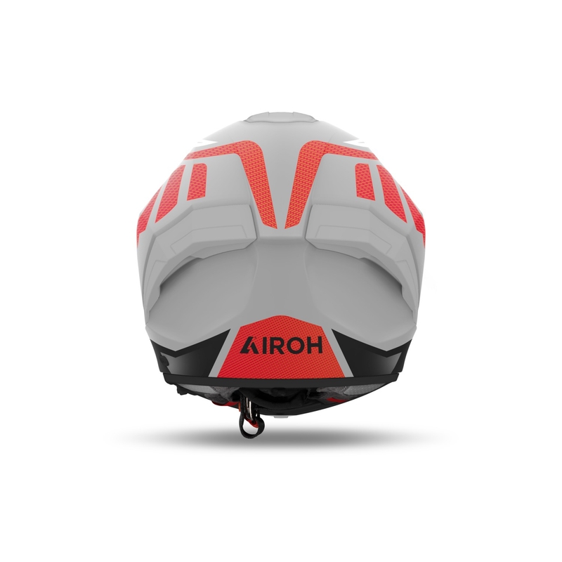 Casco integral de moto Airoh MATRYX Rider rojo mate
