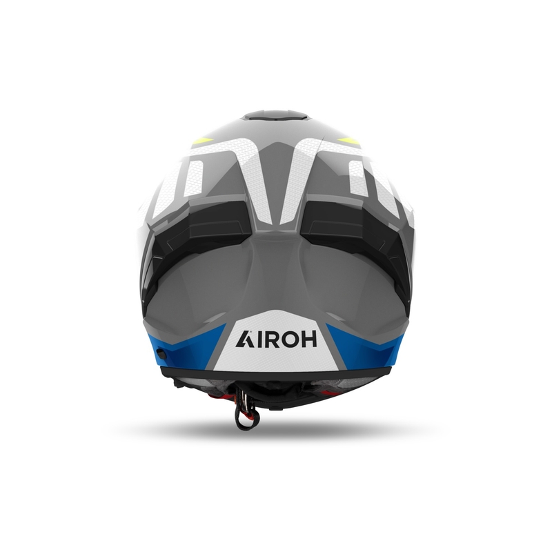 Casco integral de moto Airoh MATRYX Rider azul brillante
