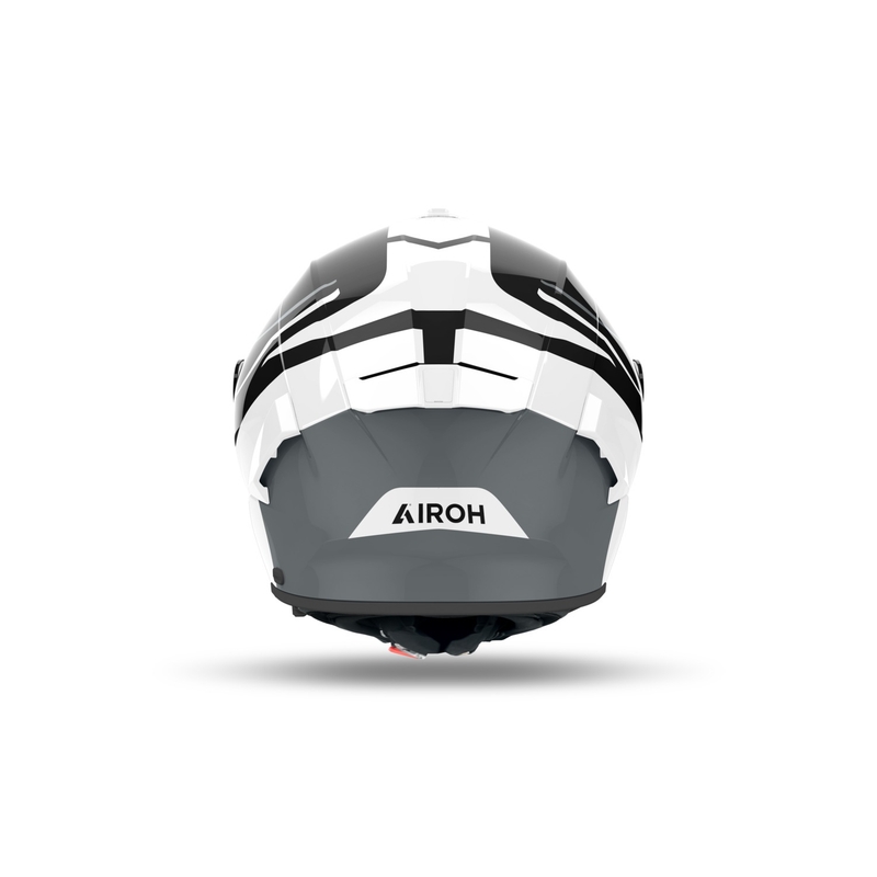 Casco integral de moto Airoh SPARK 2 Spinner blanco brillante