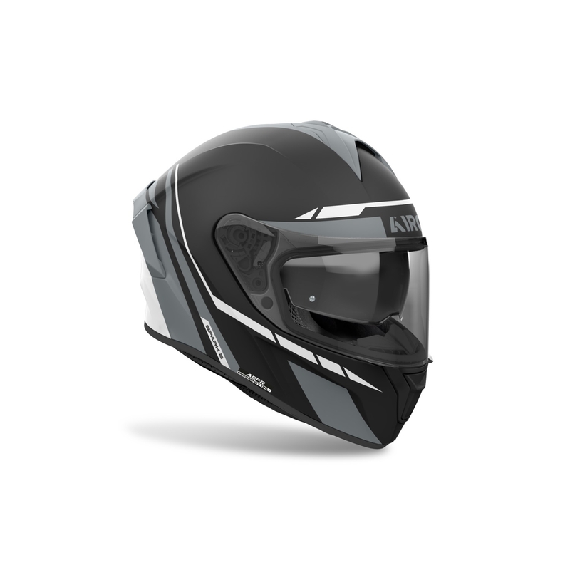 Casco integral de moto Airoh SPARK 2 Spinner gris mate
