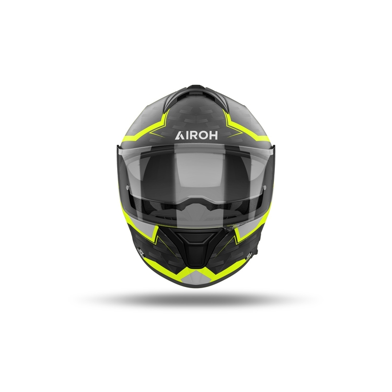 Casco integral de moto Airoh SPARK 2 Zenith amarillo mate