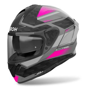 Casco integral de moto Airoh SPARK 2 Zenith rosa mate
