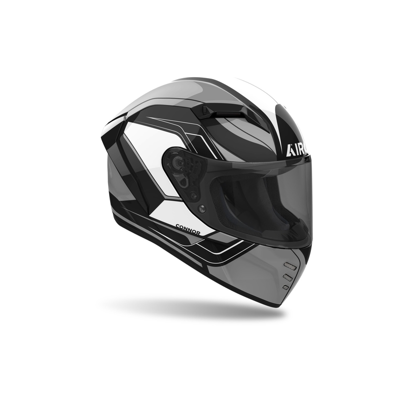 Casco integral de moto Airoh CONNOR Dunk negro brillante